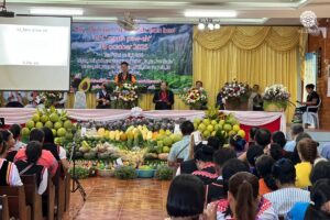 Read more about the article ฮิลล์คอฟฟ์ร่วมเป็นส่วนหนึ่งของ ประเพณีกินข้าวใหม่ ณ บ้านปางกึ้ด อ.แม่แตง จ.เชียงใหม่